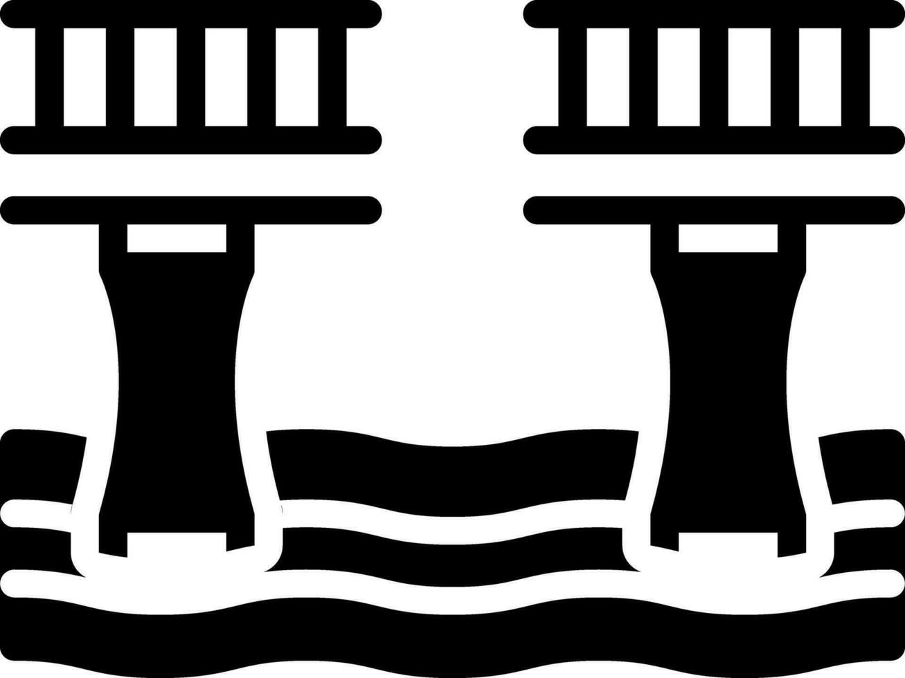 solid icon for gap vector