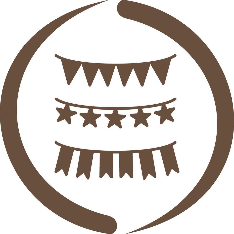 Garlands Vector Icon