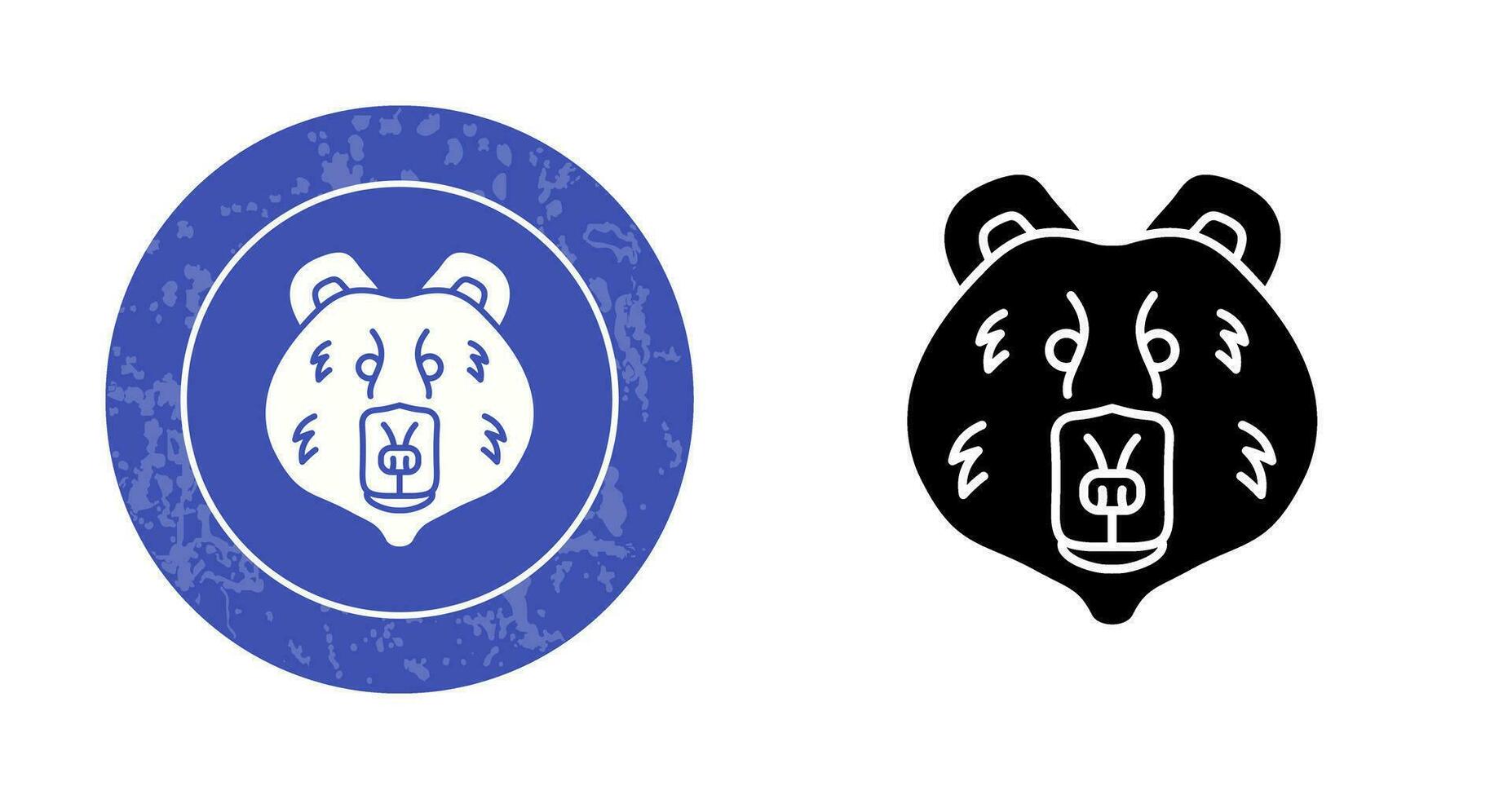 Polar Bear Vector Icon