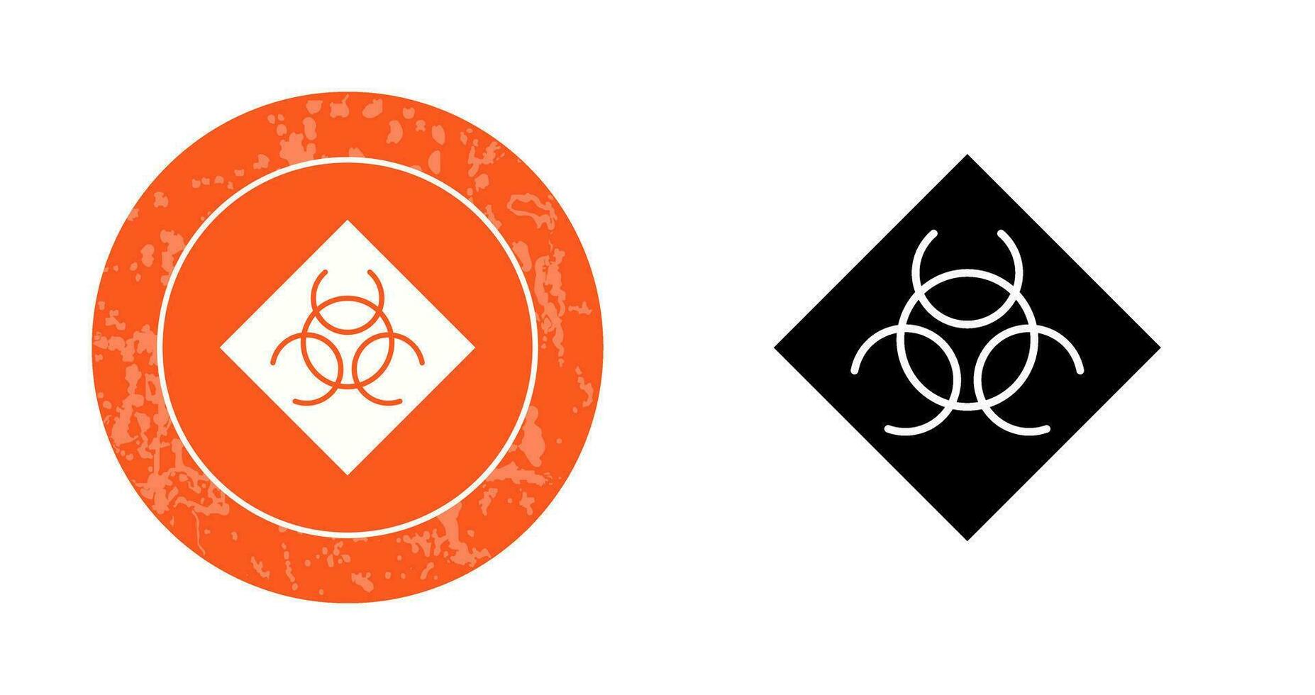 Biological Hazard Vector Icon