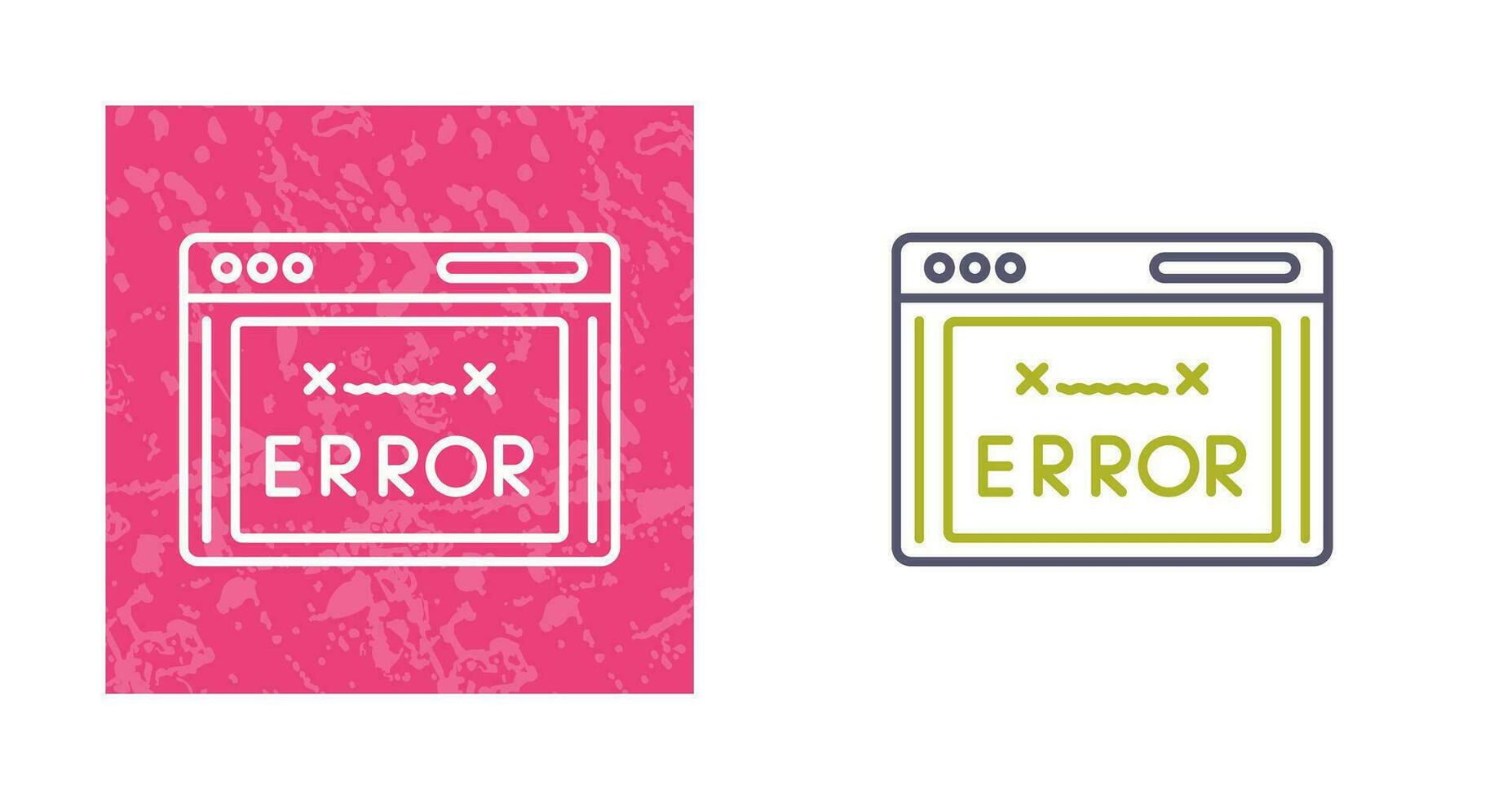 Error Code Vector Icon