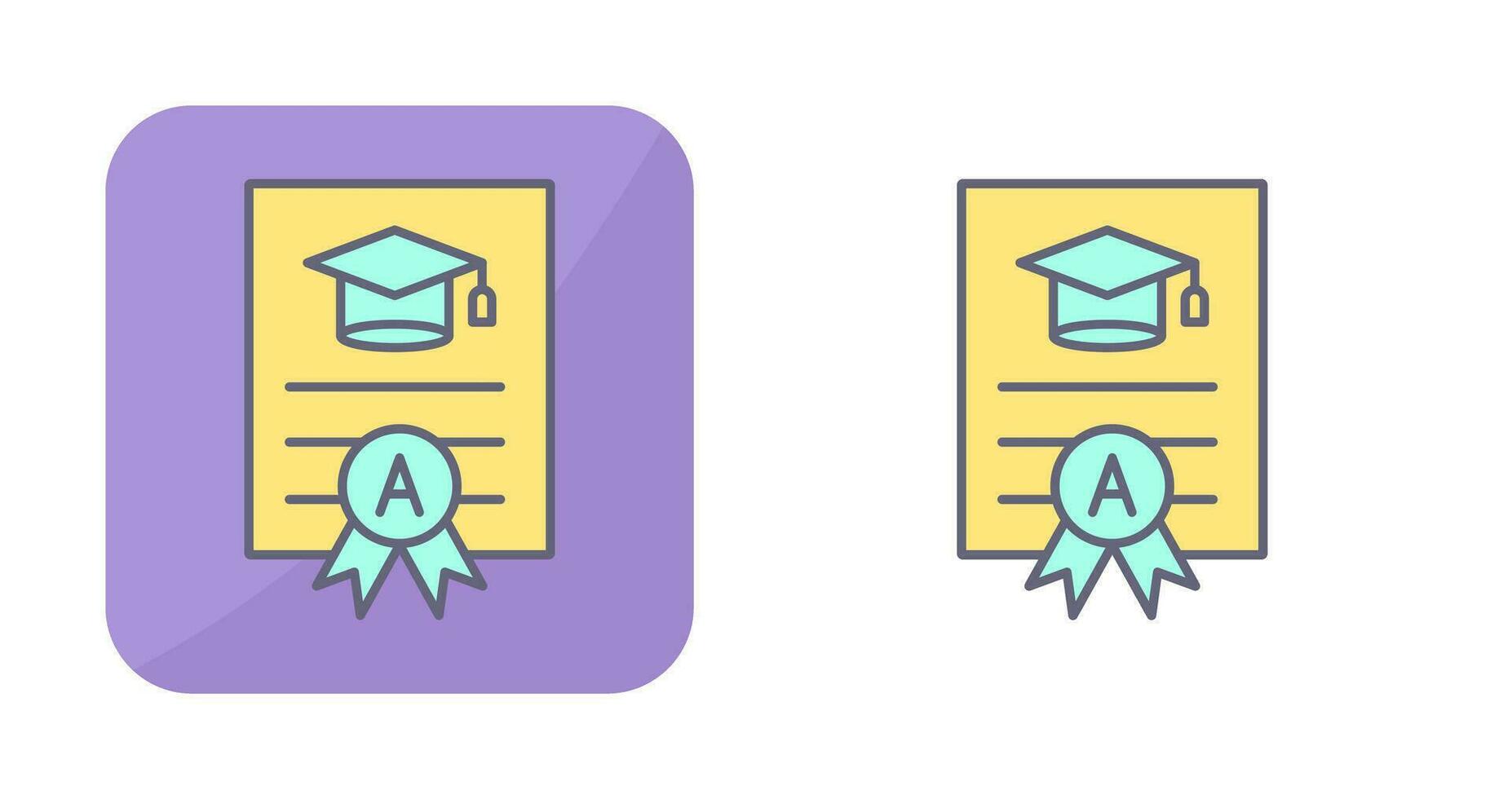 Report Card Vector Icon