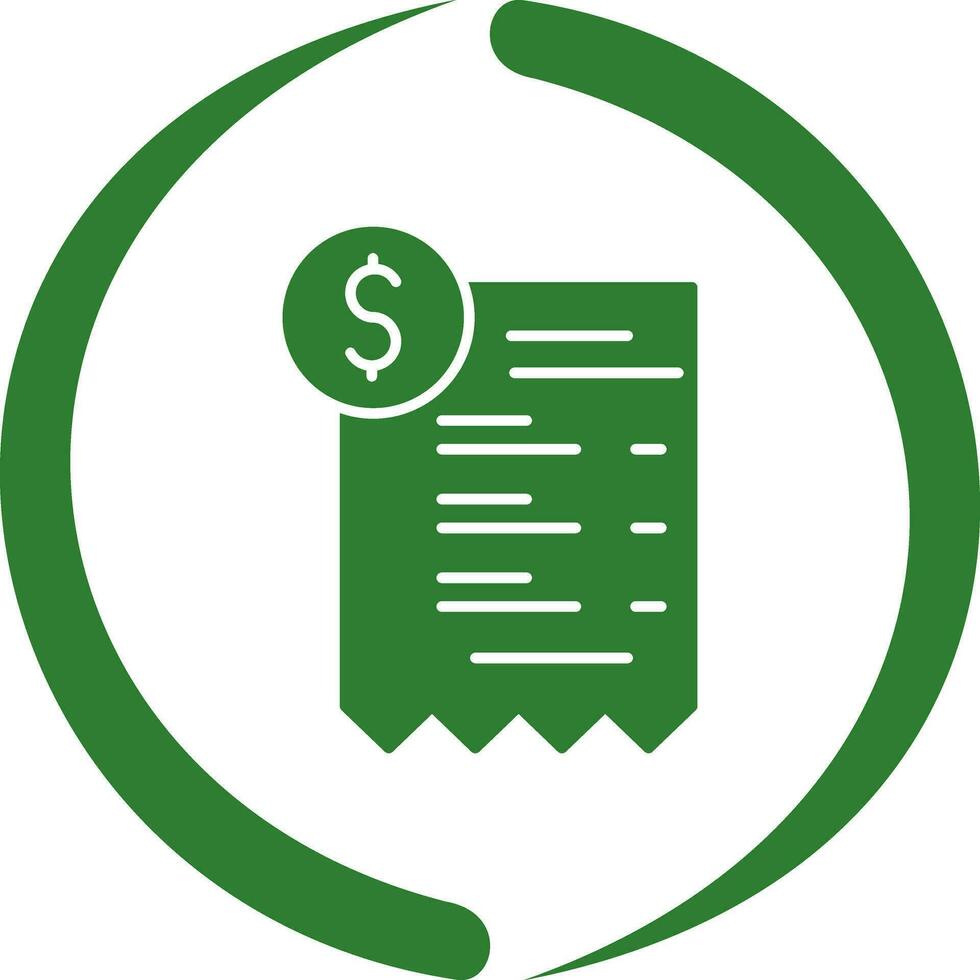 Bill Vector Icon