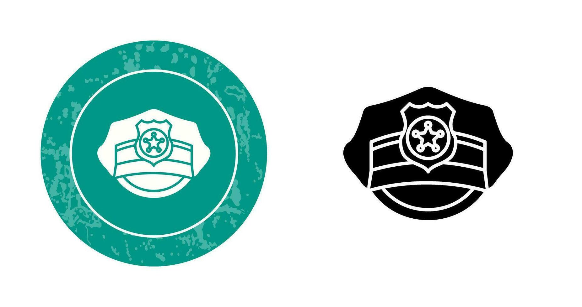 Police Hat Vector Icon