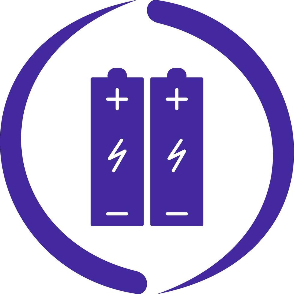Batteries Vector Icon