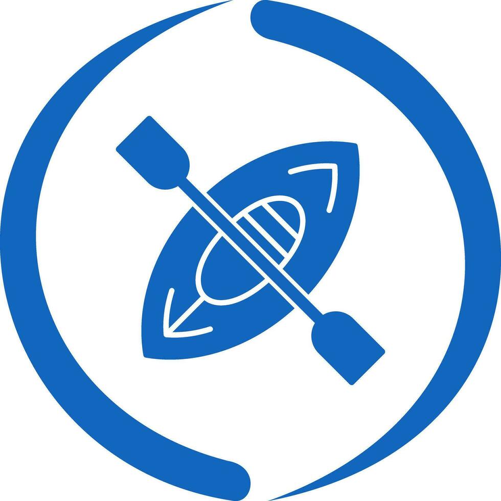 Kayak Vector Icon