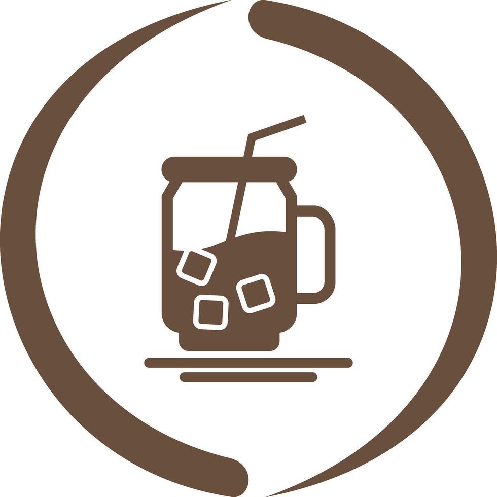 Iced Tea Vector Icon