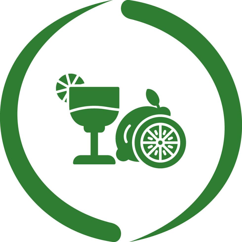 Lime Juice Vector Icon