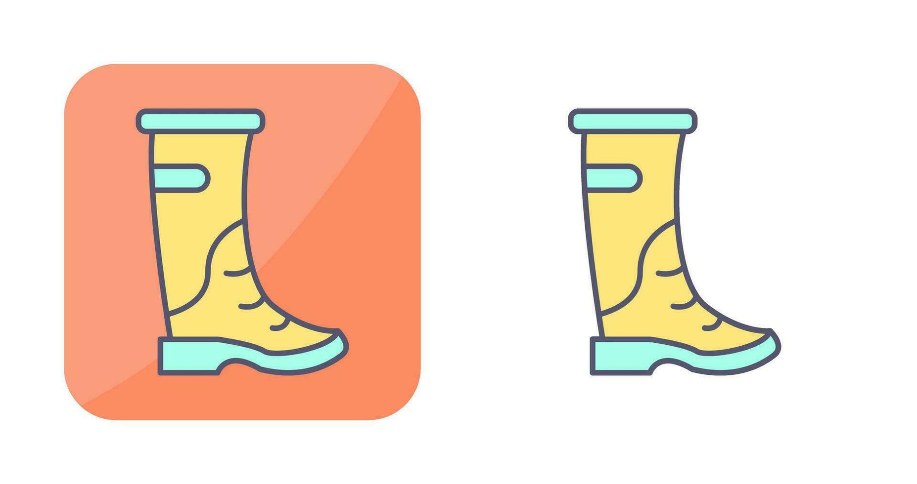 Rain Boots Vector Icon