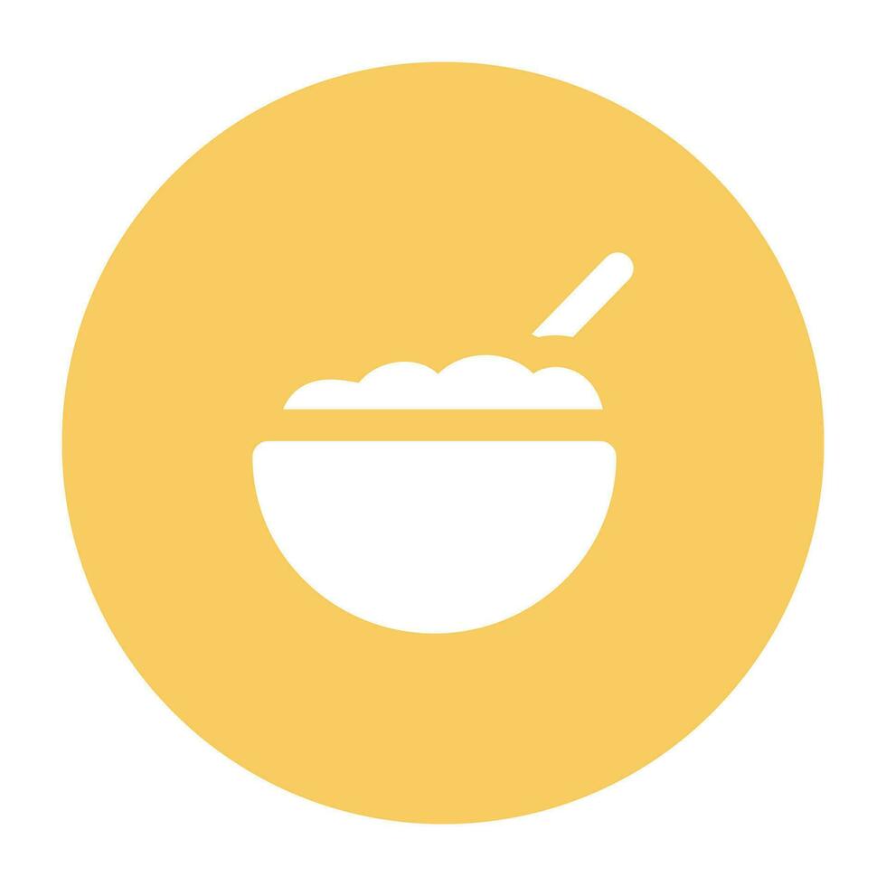 Nutrition Flat Circular Icons vector