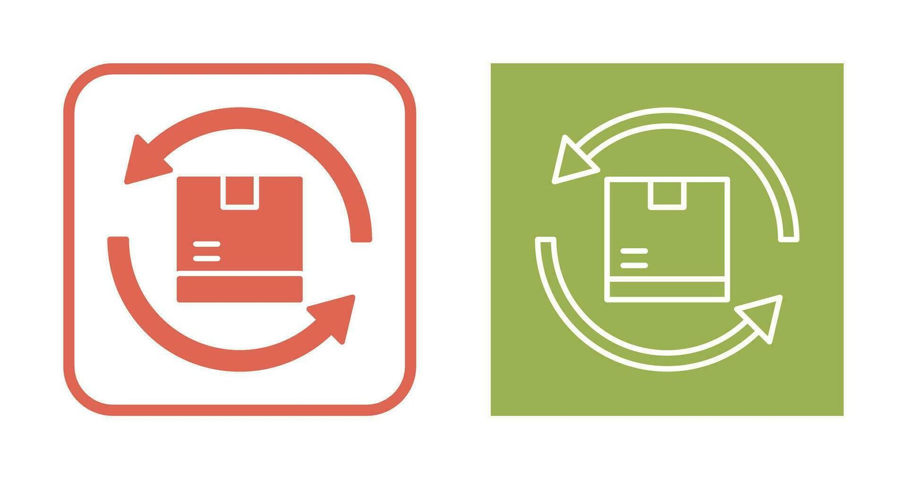 Product Return Vector Icon