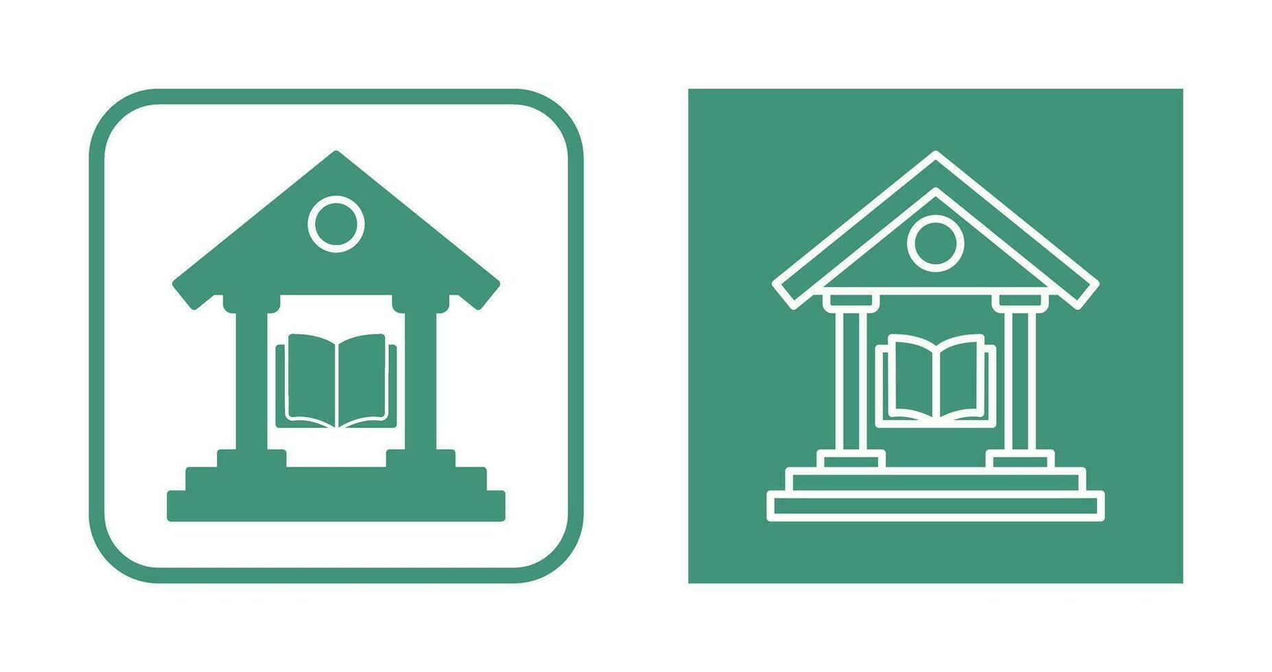Library Vector Icon