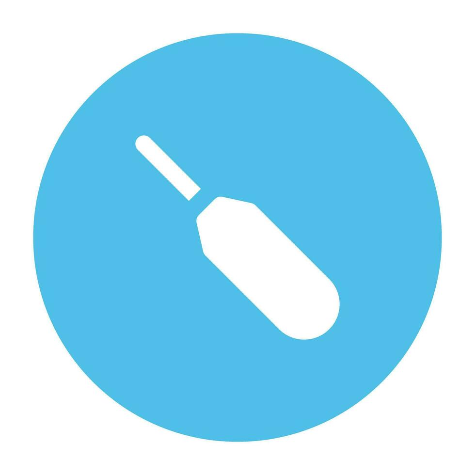 An icon of screwdriver flat design vector