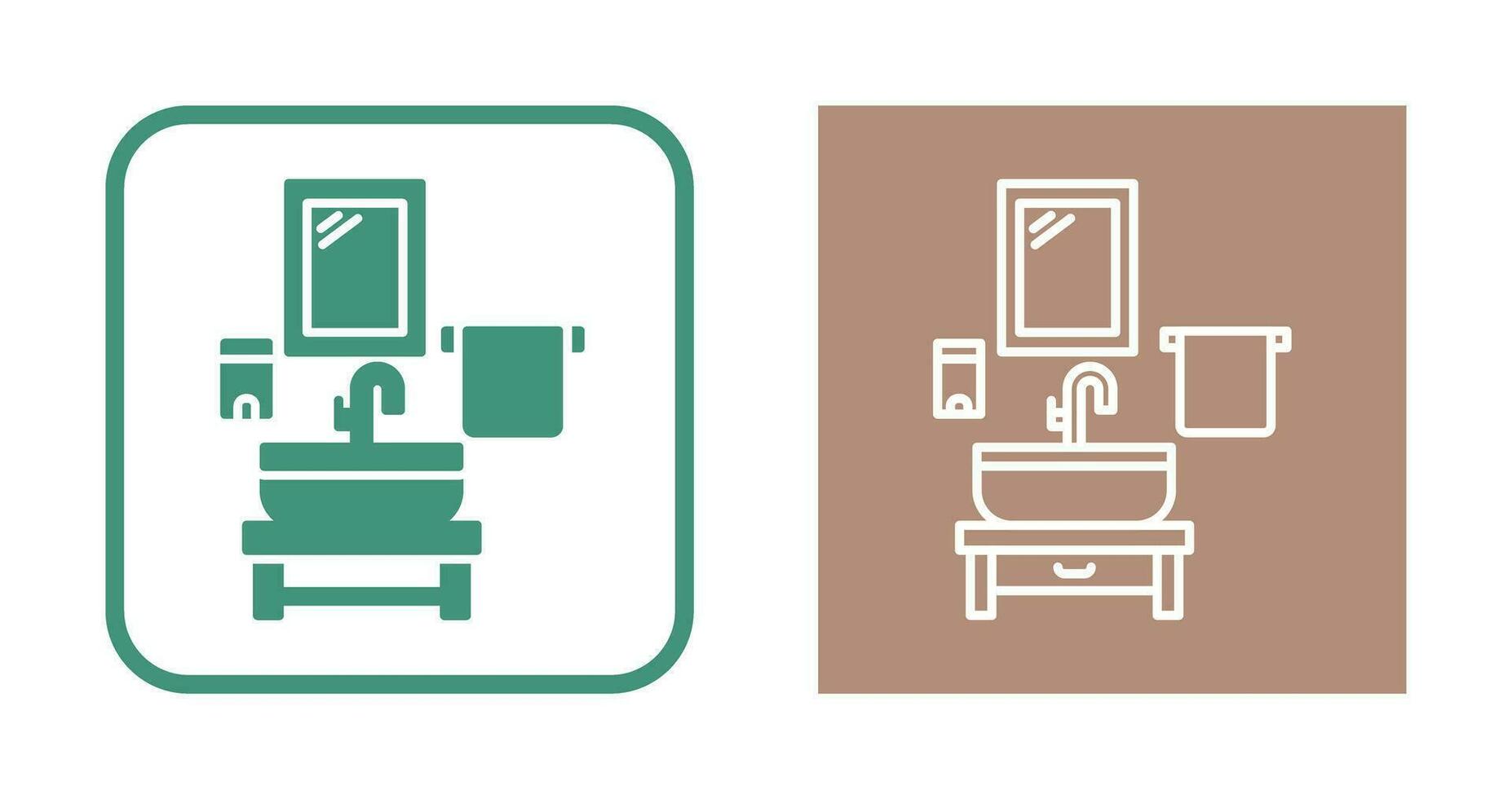 Washbasin Vector Icon