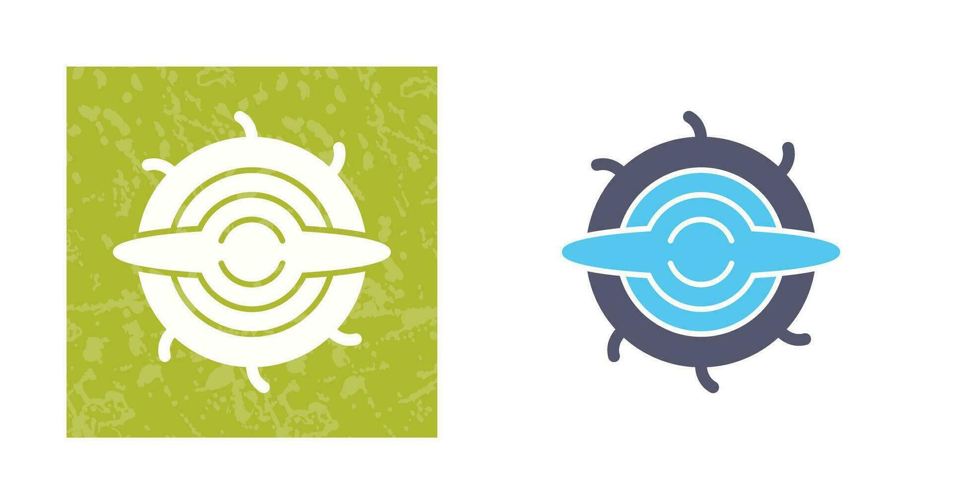 Black Hole Vector Icon