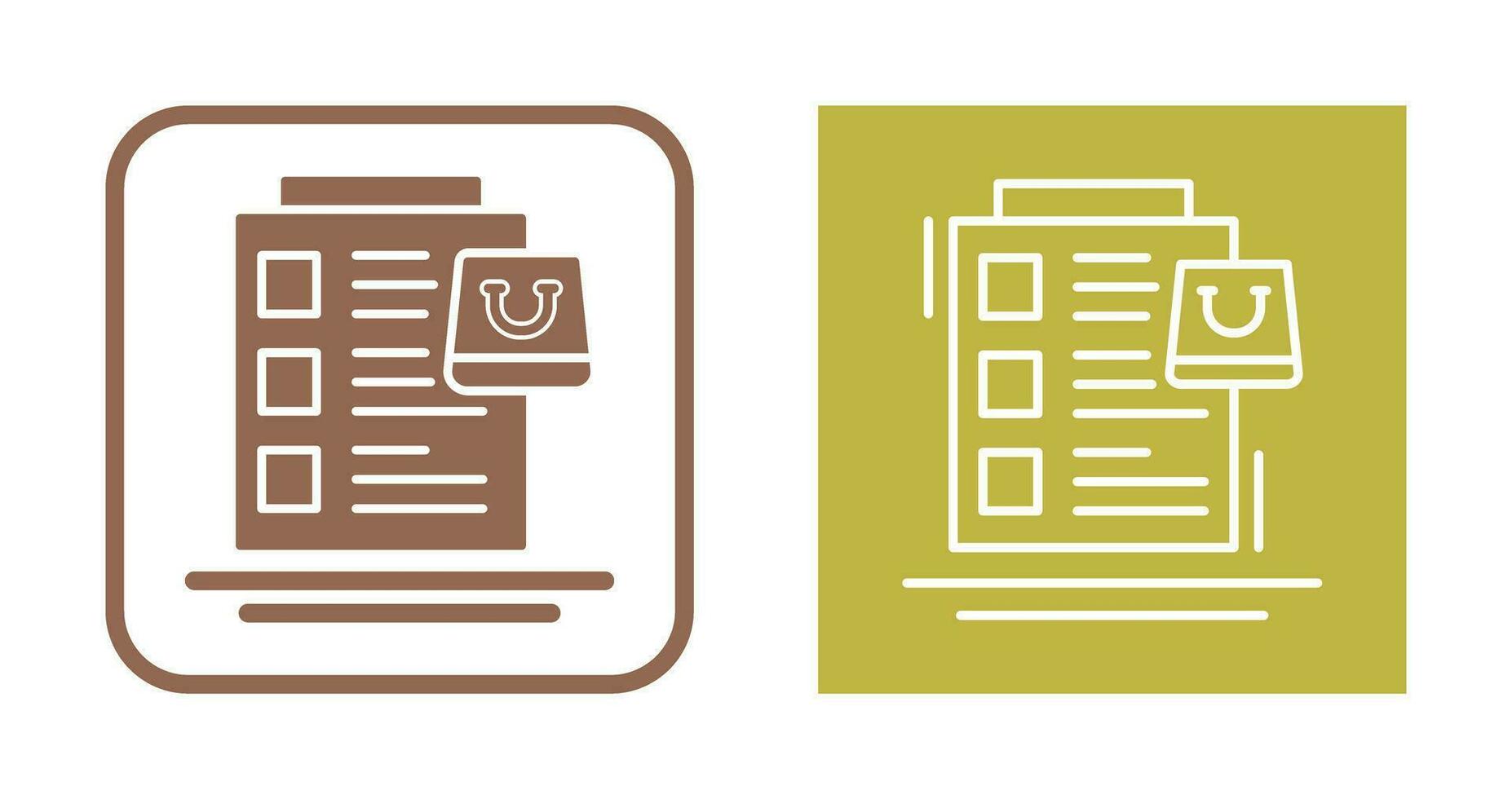 Wish List Vector Icon