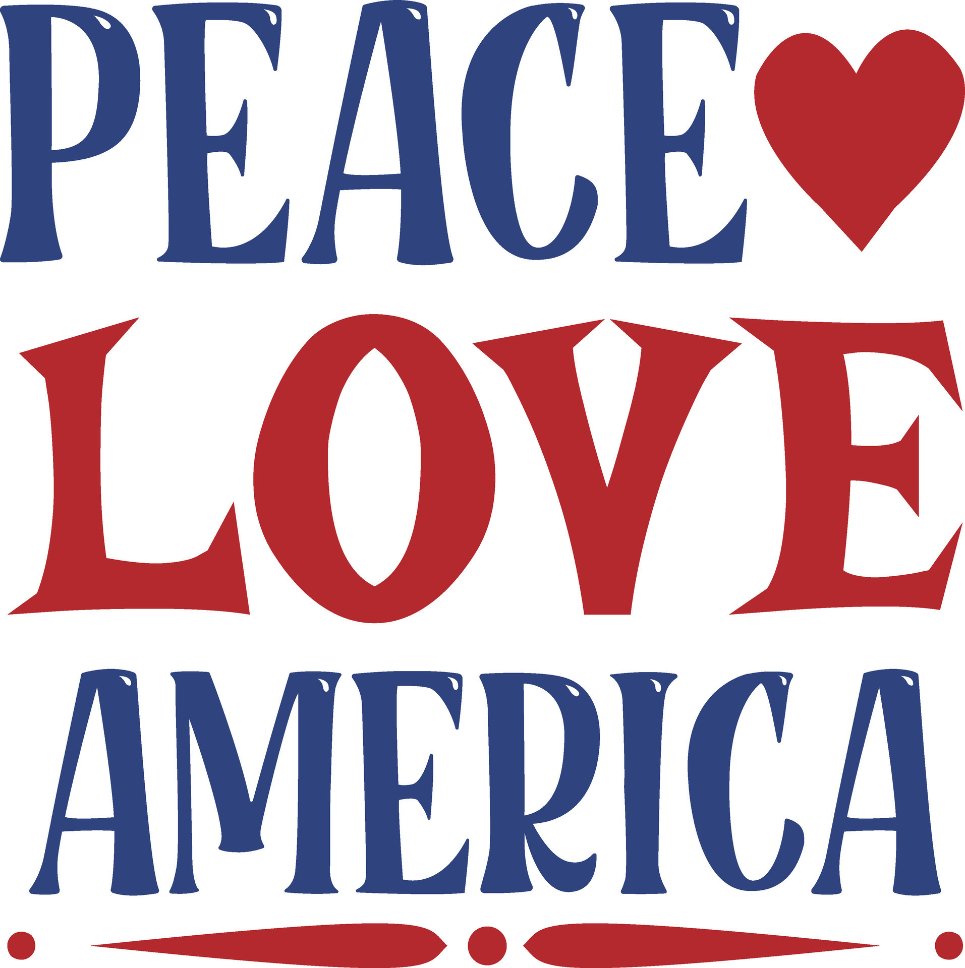 peace love America 30204991 Vector Art at Vecteezy