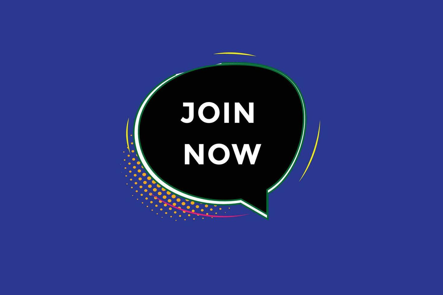 new join now  modern, website, click button, level, sign, speech, bubble  banner, vector