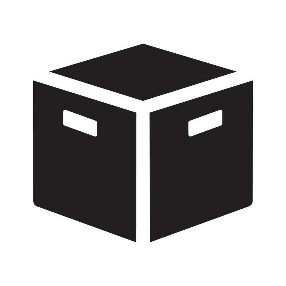 box package symbol icon vector design illustration