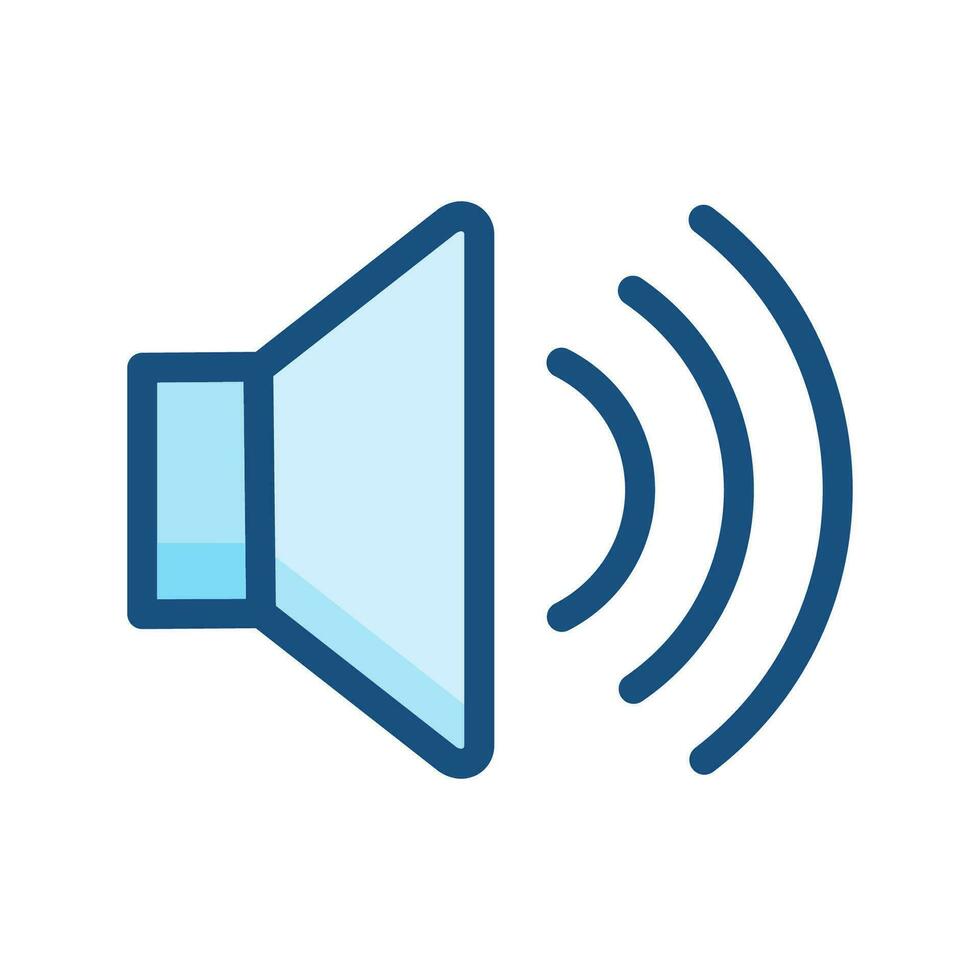 speaker icon vector volume symbol design illustration