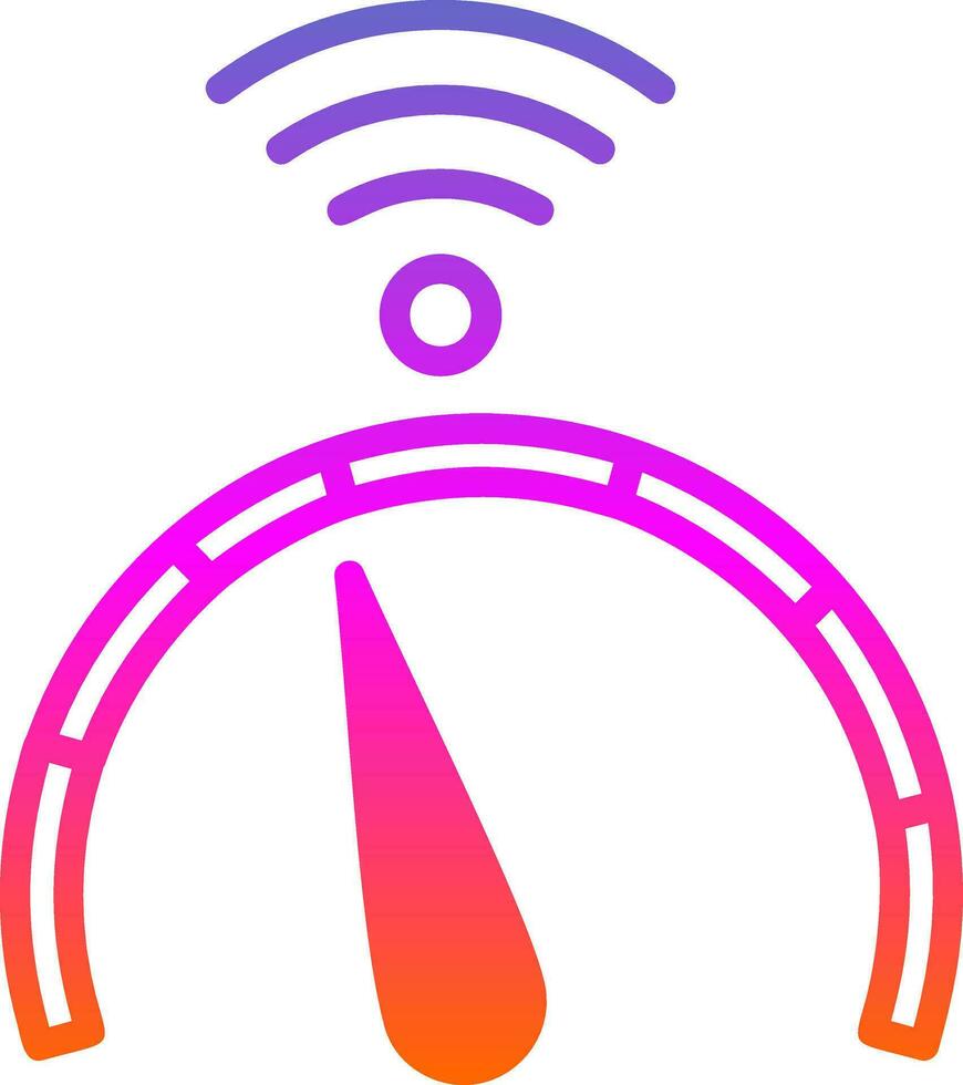 Network Speed Vector Icon Design