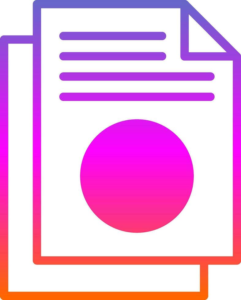Invoice Vector Icon Design