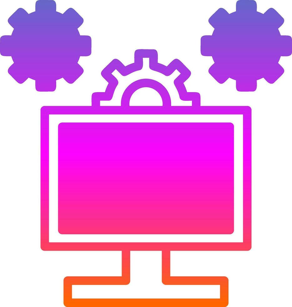 Software Configuration Vector Icon Design