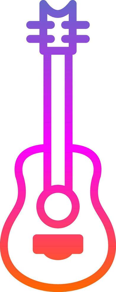 diseño de icono de vector de guitarra