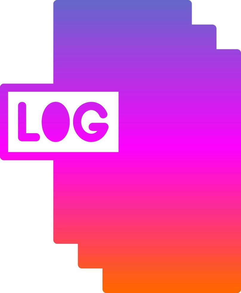 System Logs Vector Icon Design
