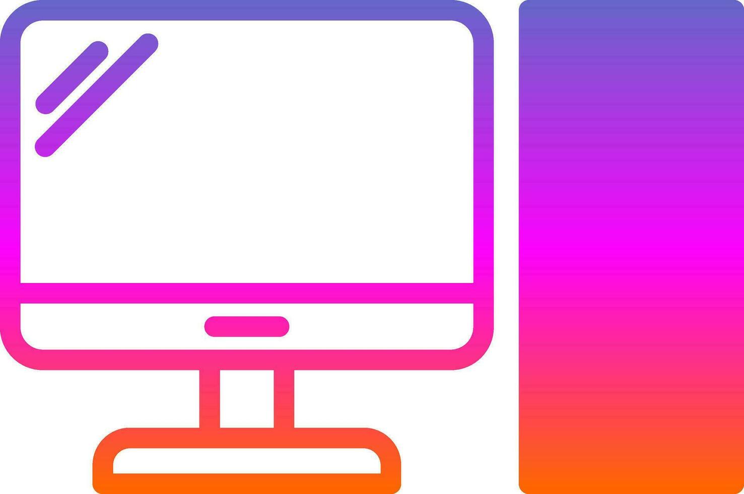 Computer Vector Icon Design