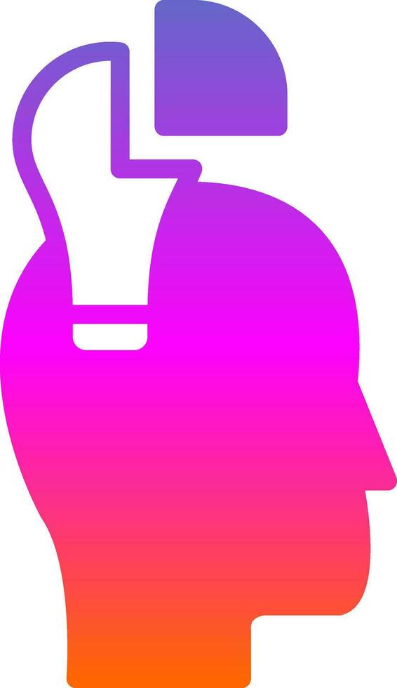 Problem solving Vector Icon Design