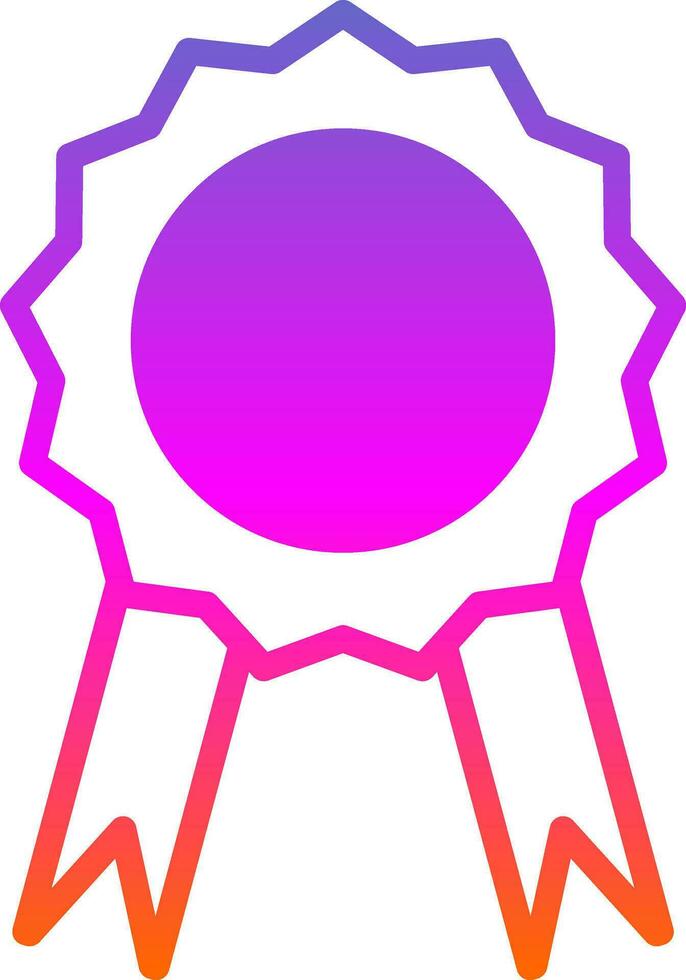 diseño de icono de vector de logro