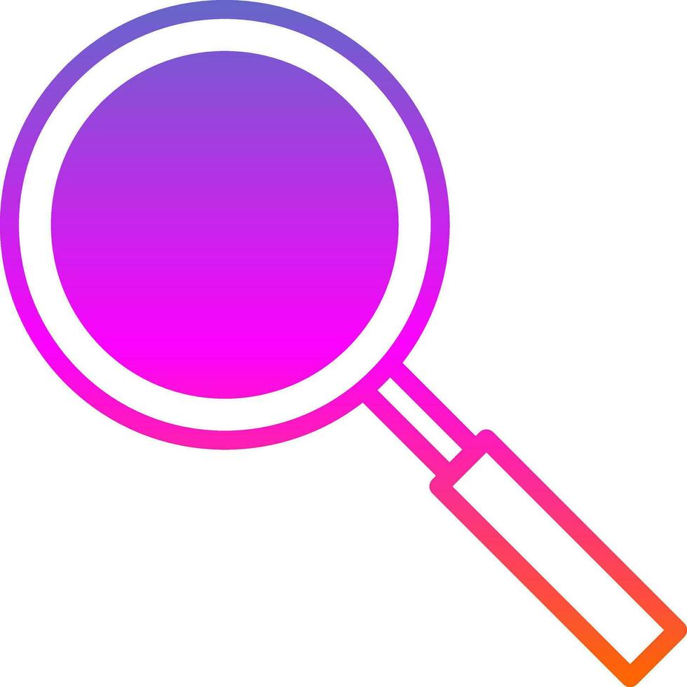 Magnifying glass Vector Icon Design