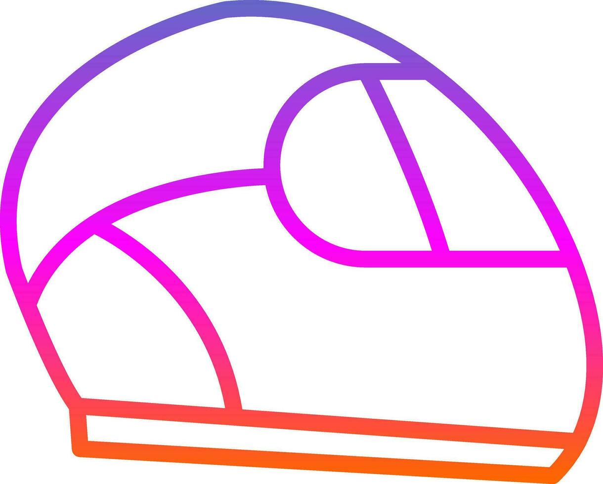 Helmet Vector Icon Design