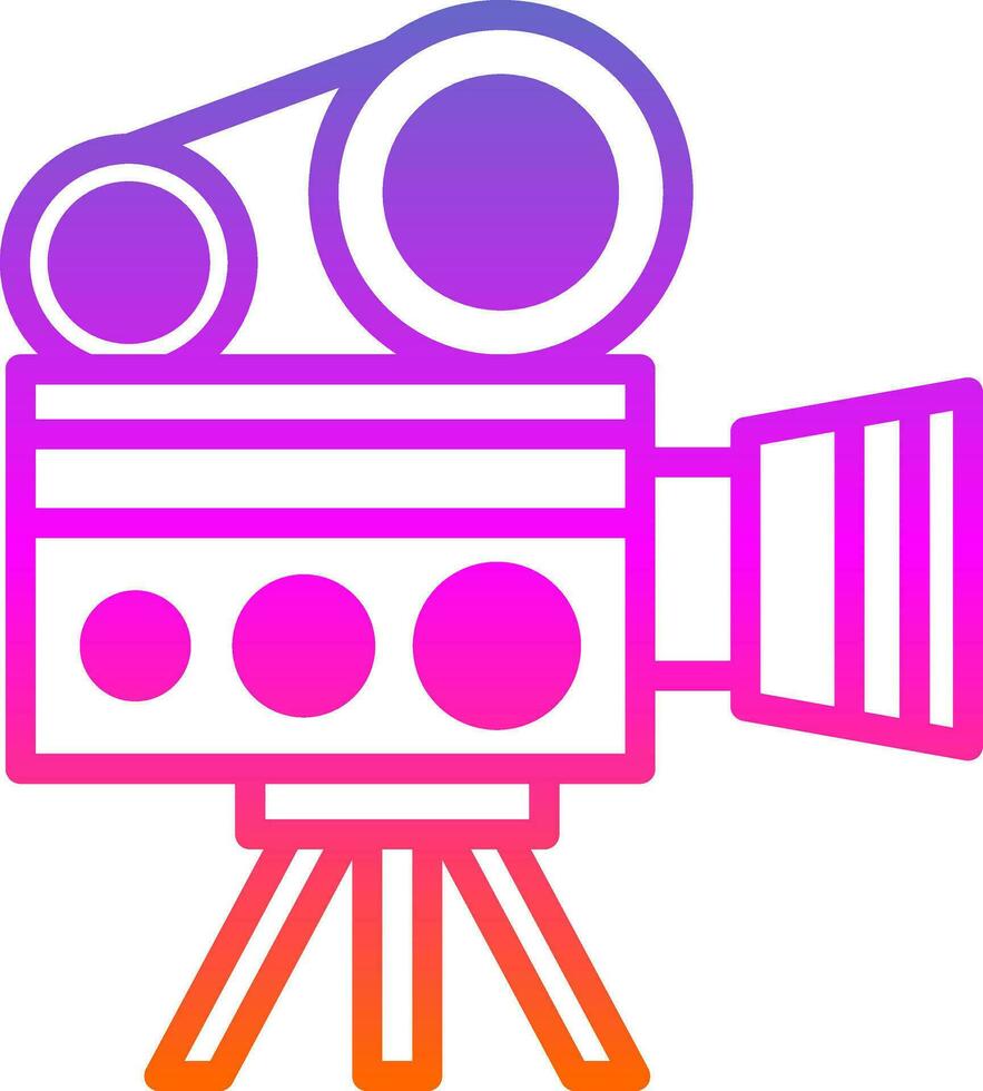 Video camera Vector Icon Design