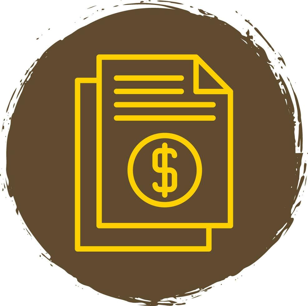 Invoice Vector Icon Design