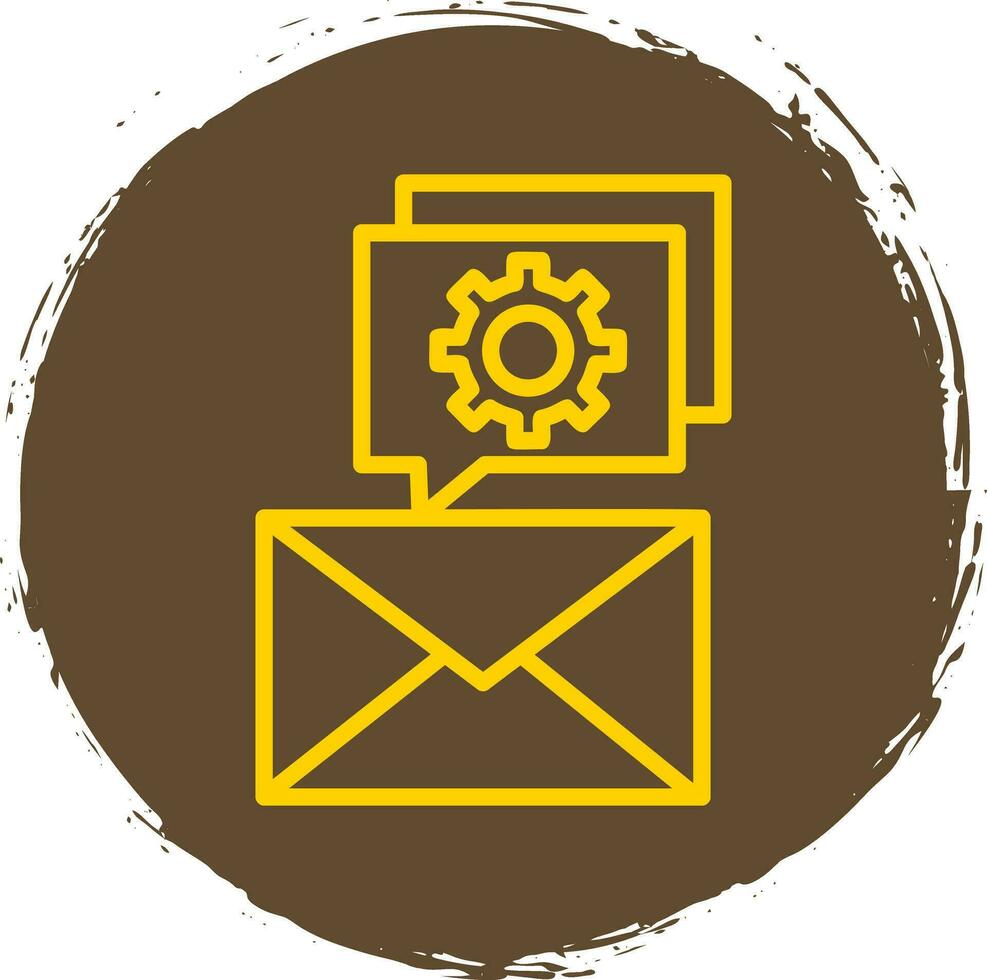 Email Support Vector Icon Design