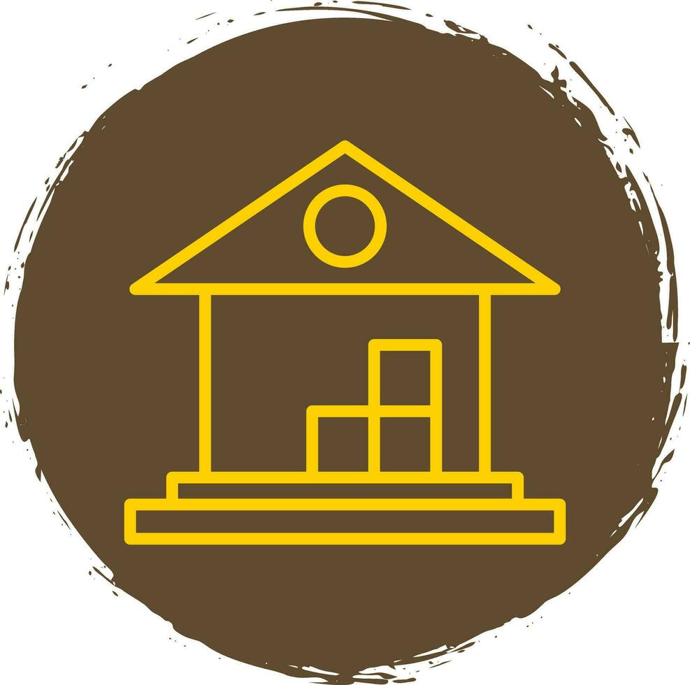 Cabin Vector Icon Design