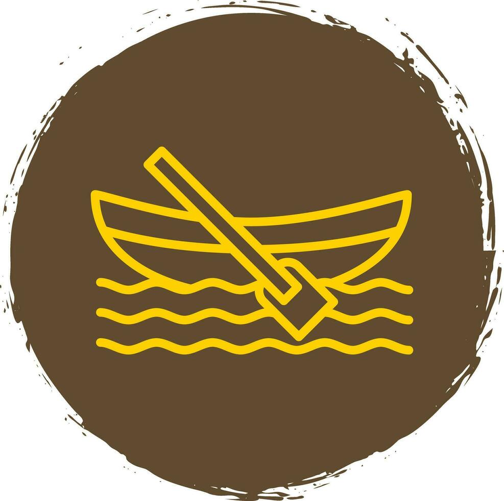 Dinghy Vector Icon Design