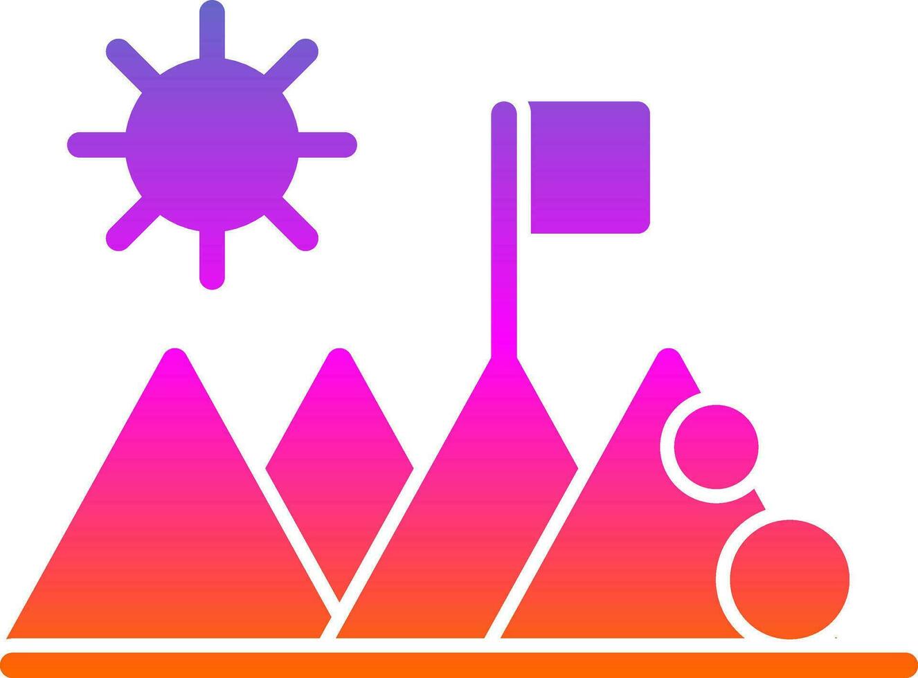 Boulder Vector Icon Design