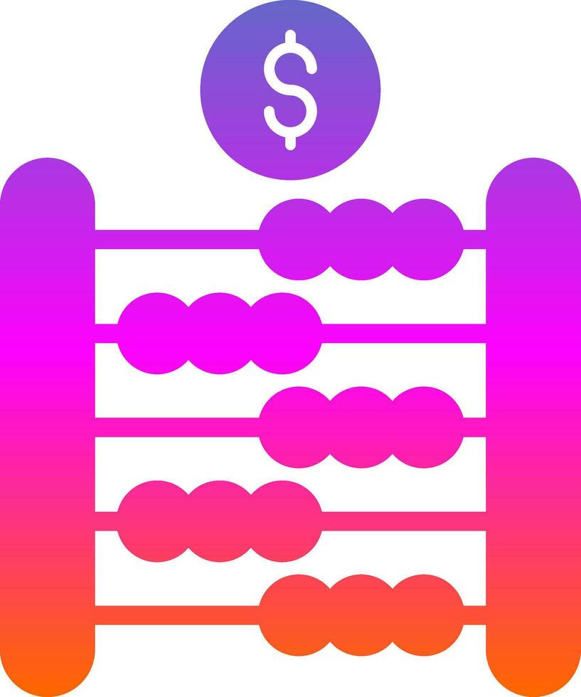 Abacus Vector Icon Design