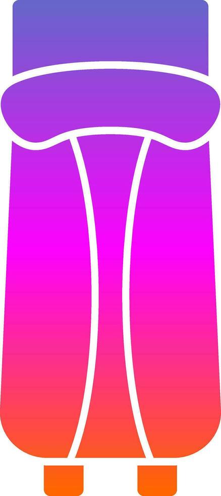 Sleeping bag Vector Icon Design