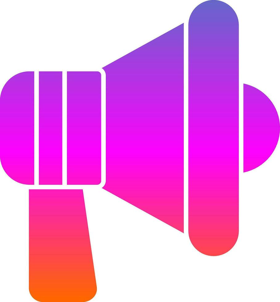 Loudspeaker Vector Icon Design