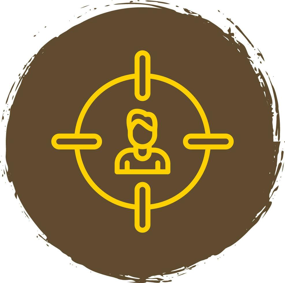 Target Audience Vector Icon Design