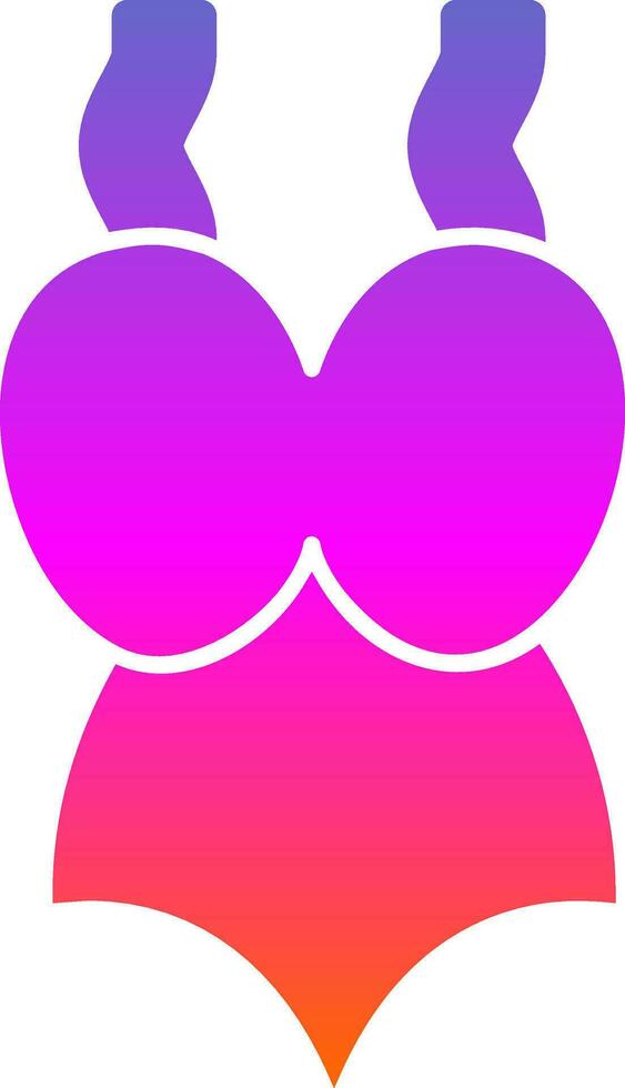 Swimsuit Vector Icon Design