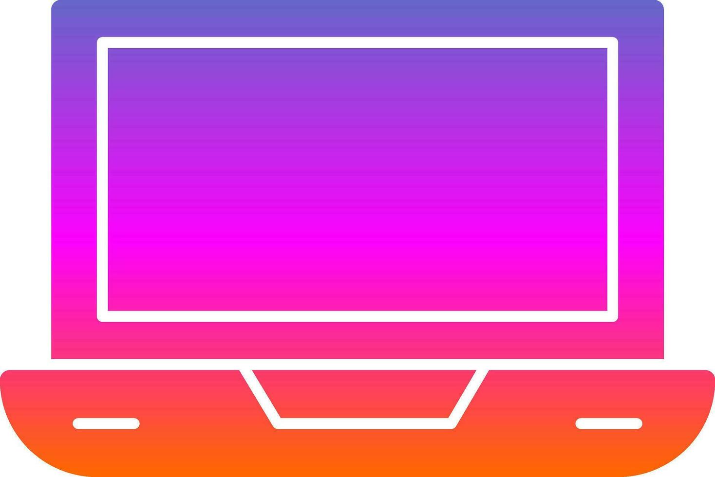 Laptop Vector Icon Design