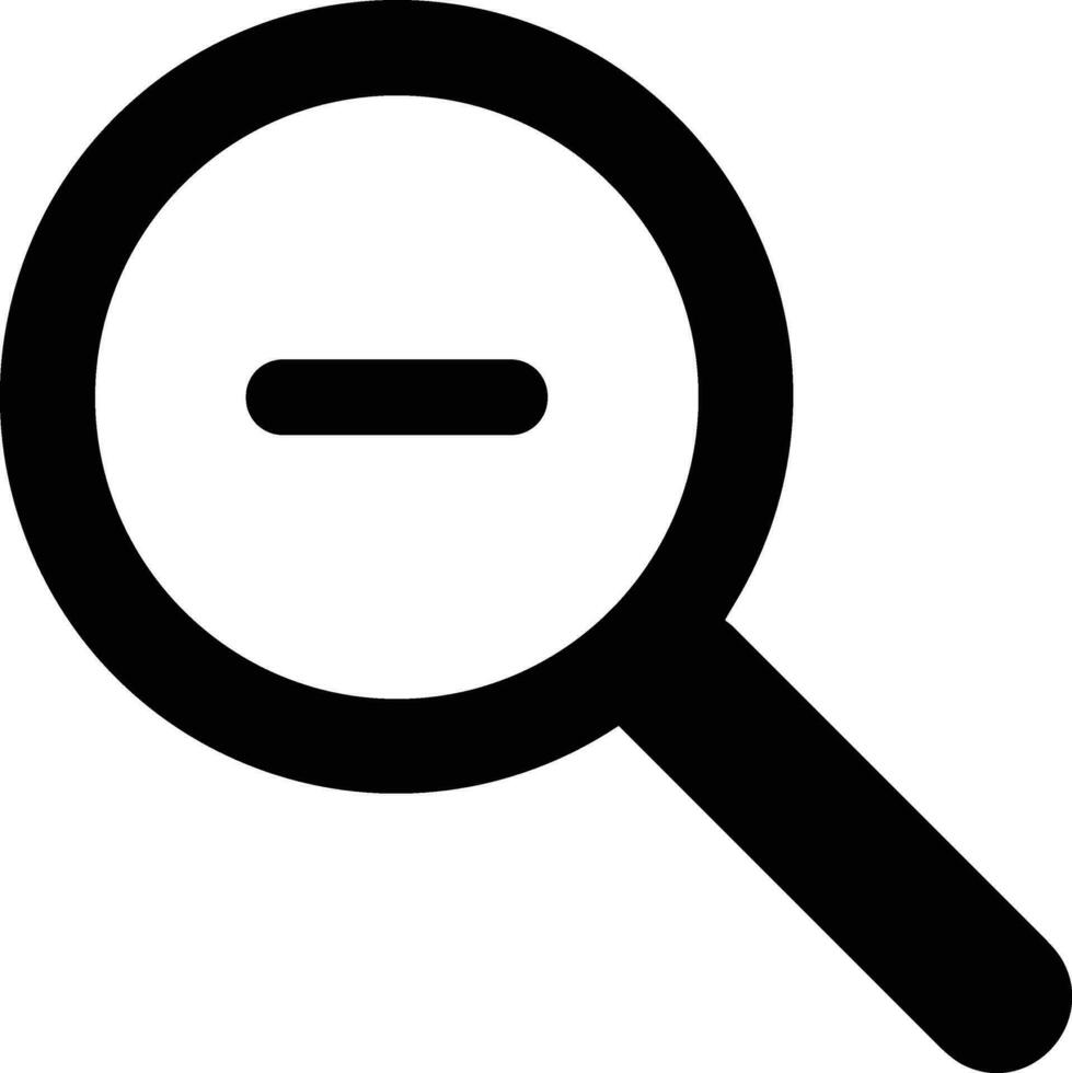 Zoom find icon symbol image vector. Illustration of the search lens design image vector