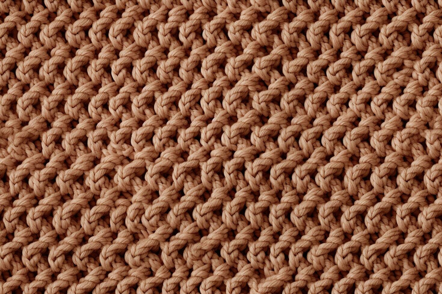 Background with knitted pattern. Texture of wool fabric photo
