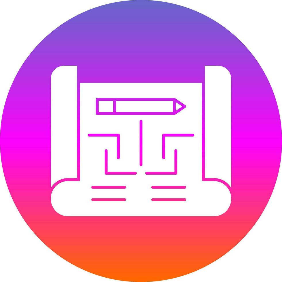Blueprint Vector Icon Design
