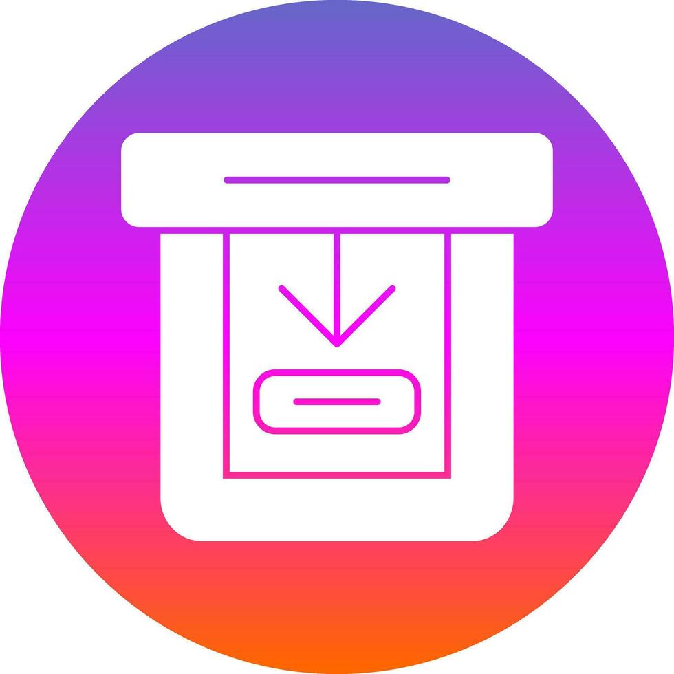 Archive Vector Icon Design